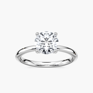 Rosey Lab Grown Diamond Flowering Solitaire Engagement Ring