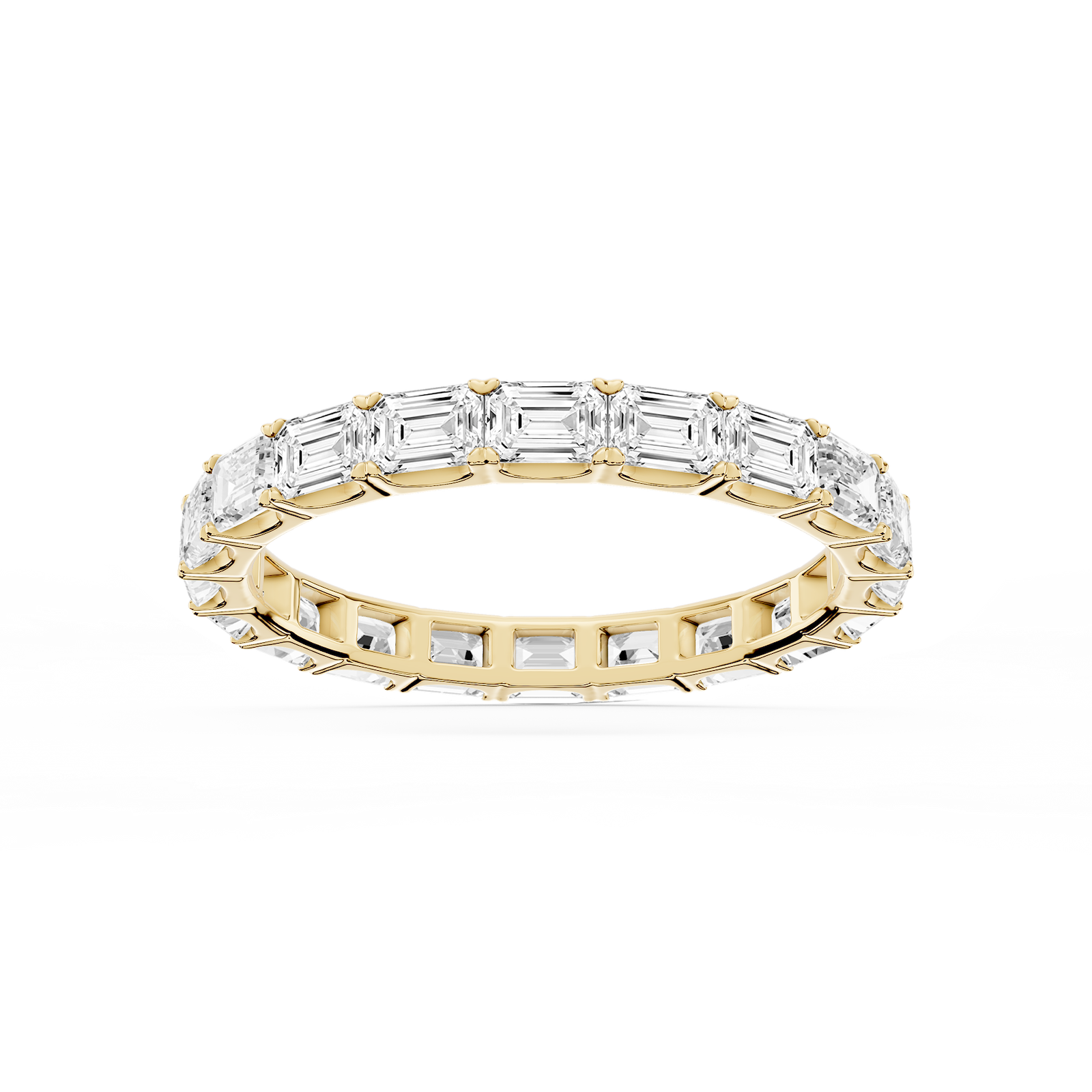 Shiloh Oval Lab Grown Diamond East West Eternity Band