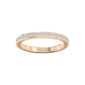 Anika 1/3 ctw Baguette Lab Grown Diamond Channel Set Wedding Band