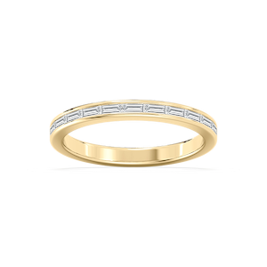 Anika 1/3 ctw Baguette Lab Grown Diamond Channel Set Wedding Band