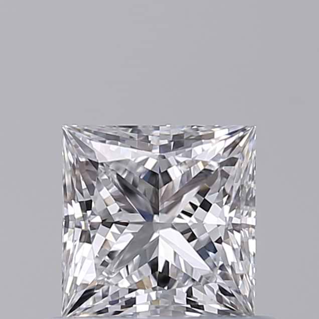 0.70 Carat Princess Cut Lab-Created Diamond