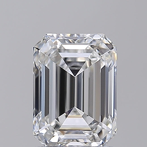 2.03 Carat Emerald Cut Lab-Created Diamond