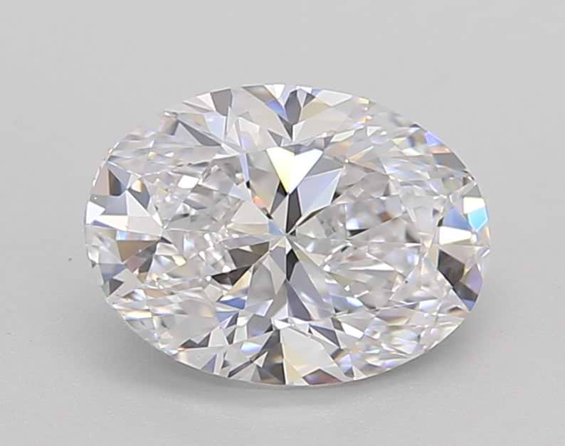 1.50 Carat Oval Cut Lab-Created Diamond