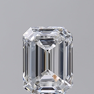 1.54 Carat Emerald Cut Lab-Created Diamond
