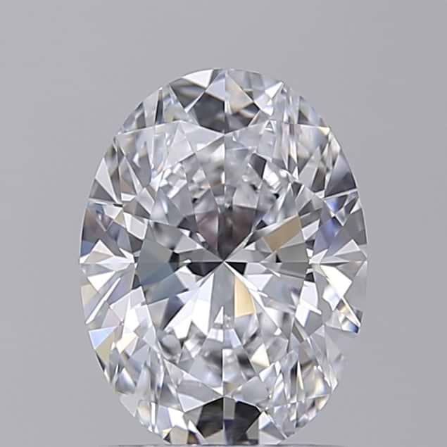 1.55 Carat Oval Cut Lab-Created Diamond