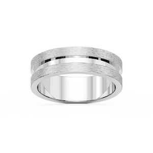 Thorn 6.00mm Groove Plain Metal Band