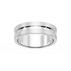 Thorn 6.00mm Groove Plain Metal Band