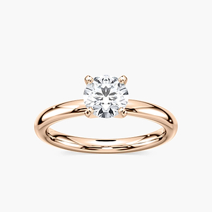 Lauren Lab Grown Diamond Traditional Four Prong Solitaire Engagement Ring