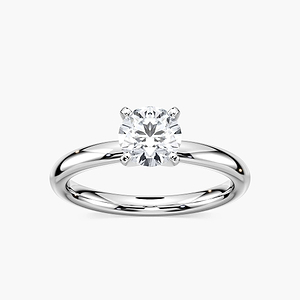 Lauren Lab Grown Diamond Traditional Four Prong Solitaire Engagement Ring