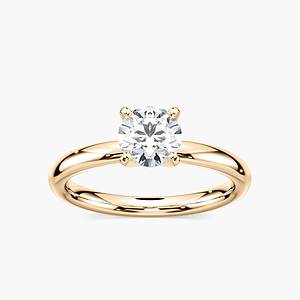 Lauren Lab Grown Diamond Traditional Four Prong Solitaire Engagement Ring