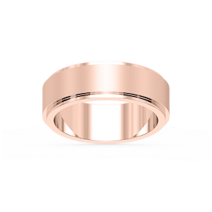 Tyler 6.00mm Step Edge Plain Metal Band