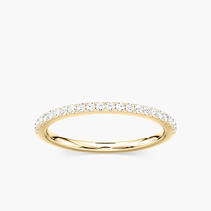 Shown in 14K yellow Gold