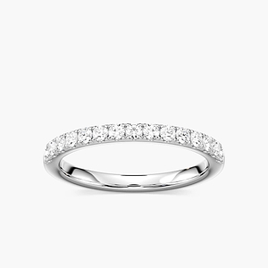 Sofia 1/3 ctw Round Lab Grown Diamond Pave Wedding Band