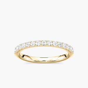 Sofia 1/3 ctw Round Lab Grown Diamond Pave Wedding Band