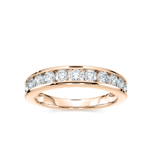 Channel Set Lab-Grown Diamond Ring