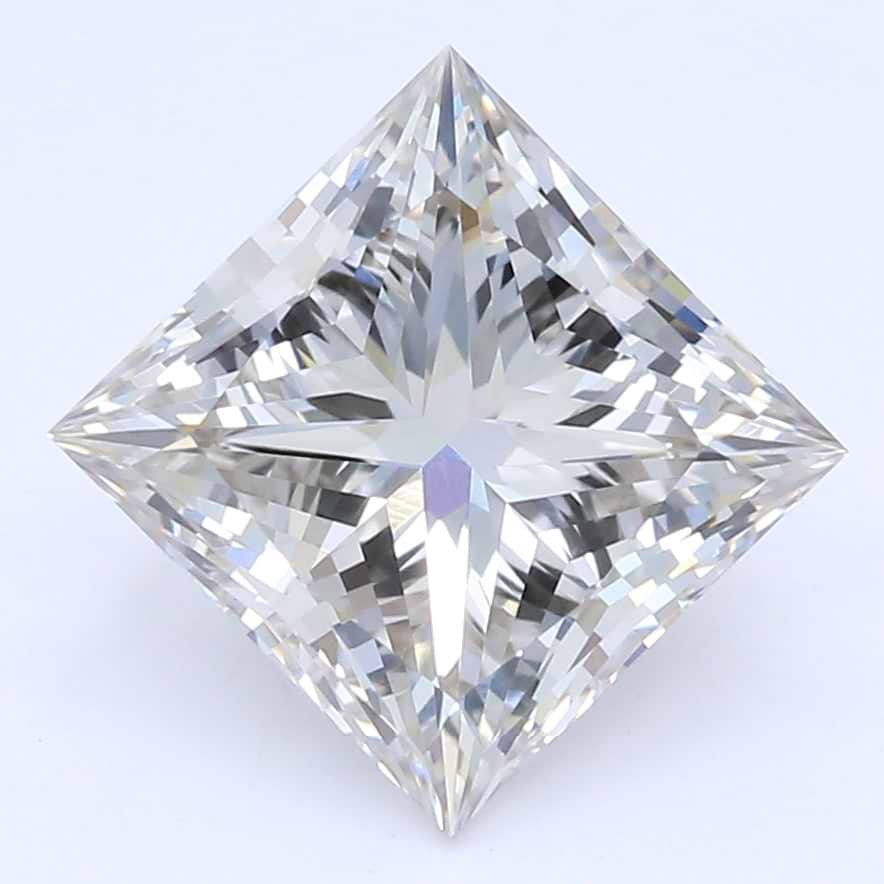 1.52 Carat Princess Cut Lab Created Diamond