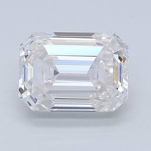 0.93 Carat Emerald Cut Lab Created Diamond