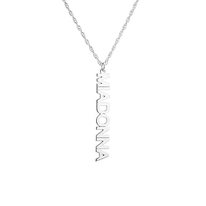 nameplate necklace on chain gold 