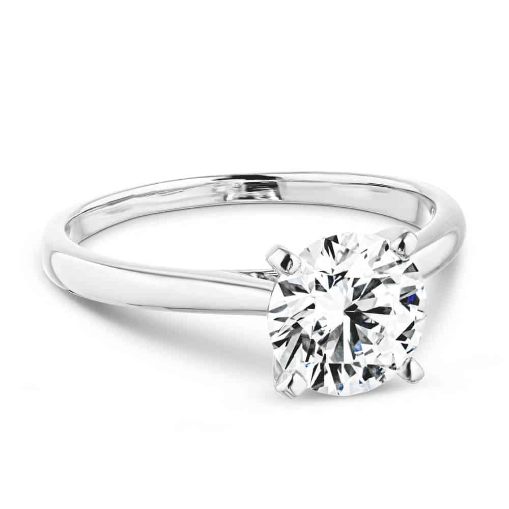 Moissanite - Dior Stackable Engagement Ring