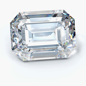 MD Fixed Emerald Cut Earrings 1.0ct x 2 (7x5mm) - Lab Grown Diamond