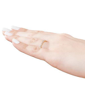 Eternity Lab Grown Diamond Band (RTS) - 1ctw & 14K Yellow Gold