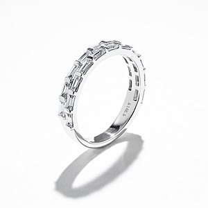 Haven Wedding Band - 14k White Gold (RTS)