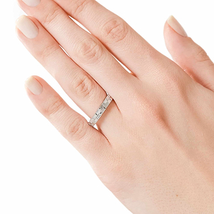 Haven Wedding Band - 14k White Gold (RTS)