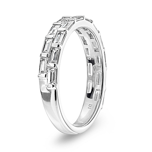 Haven Wedding Band - 14k White Gold (RTS)