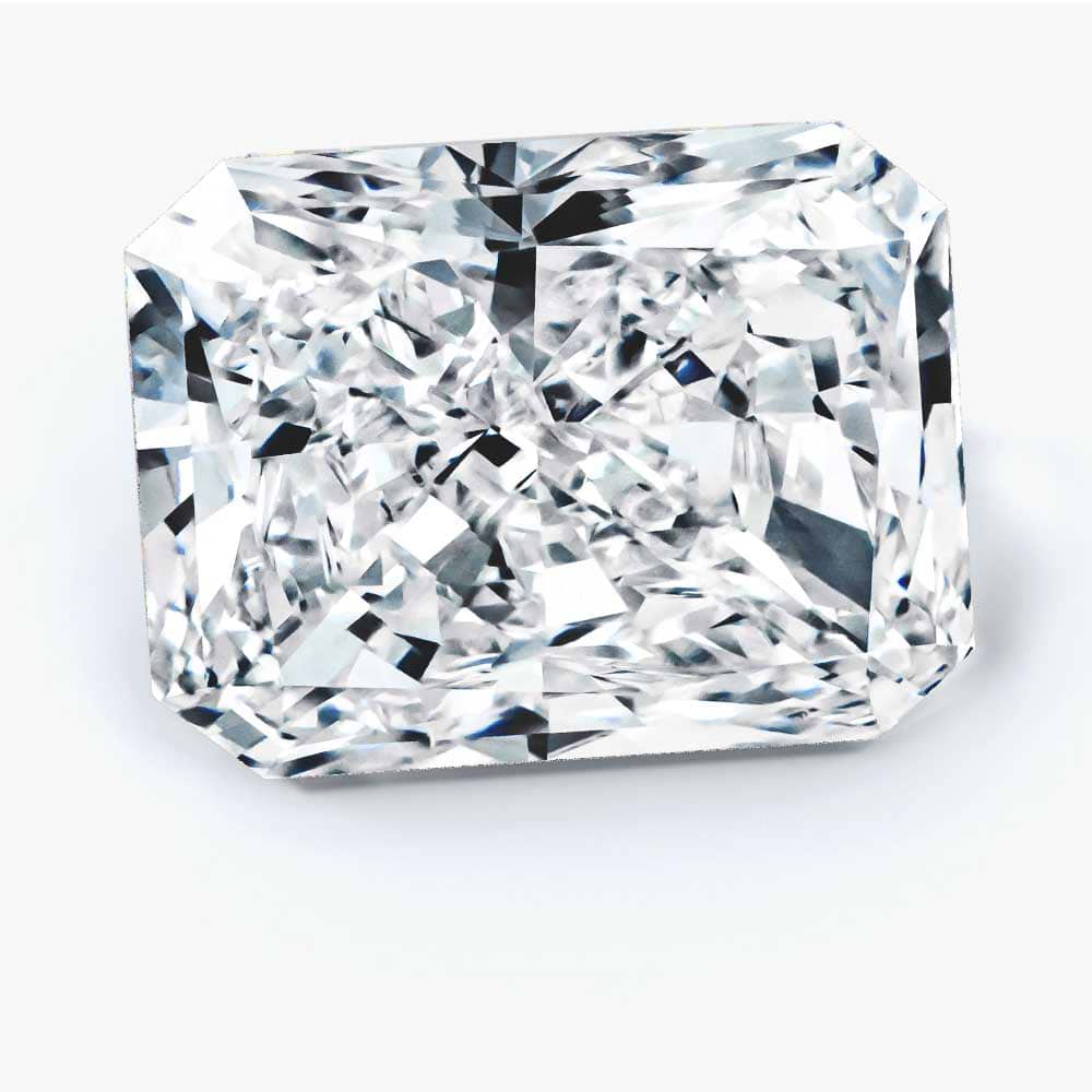 1.02 Carat Radiant Cut Lab Created Diamond