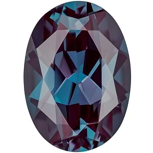 MD Fixed Oval Cut Pendant 2.53ct (9x7mm) - Alexandrite