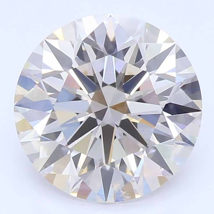 1.55 Carat Round Cut Lab Created Diamond