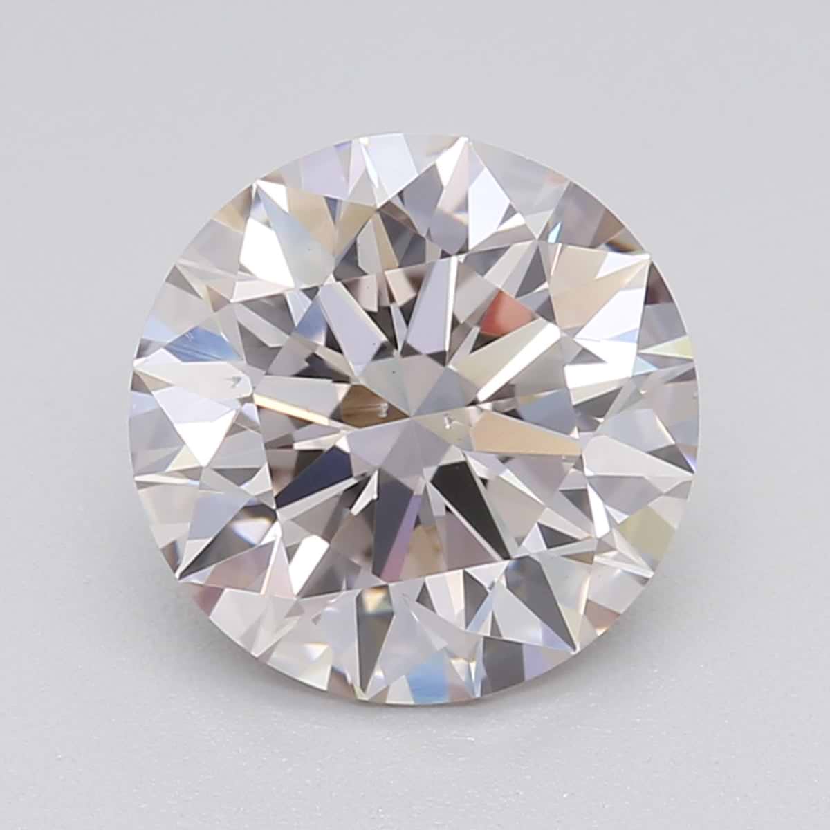1.42 Carat Round Cut Lab Created Diamond