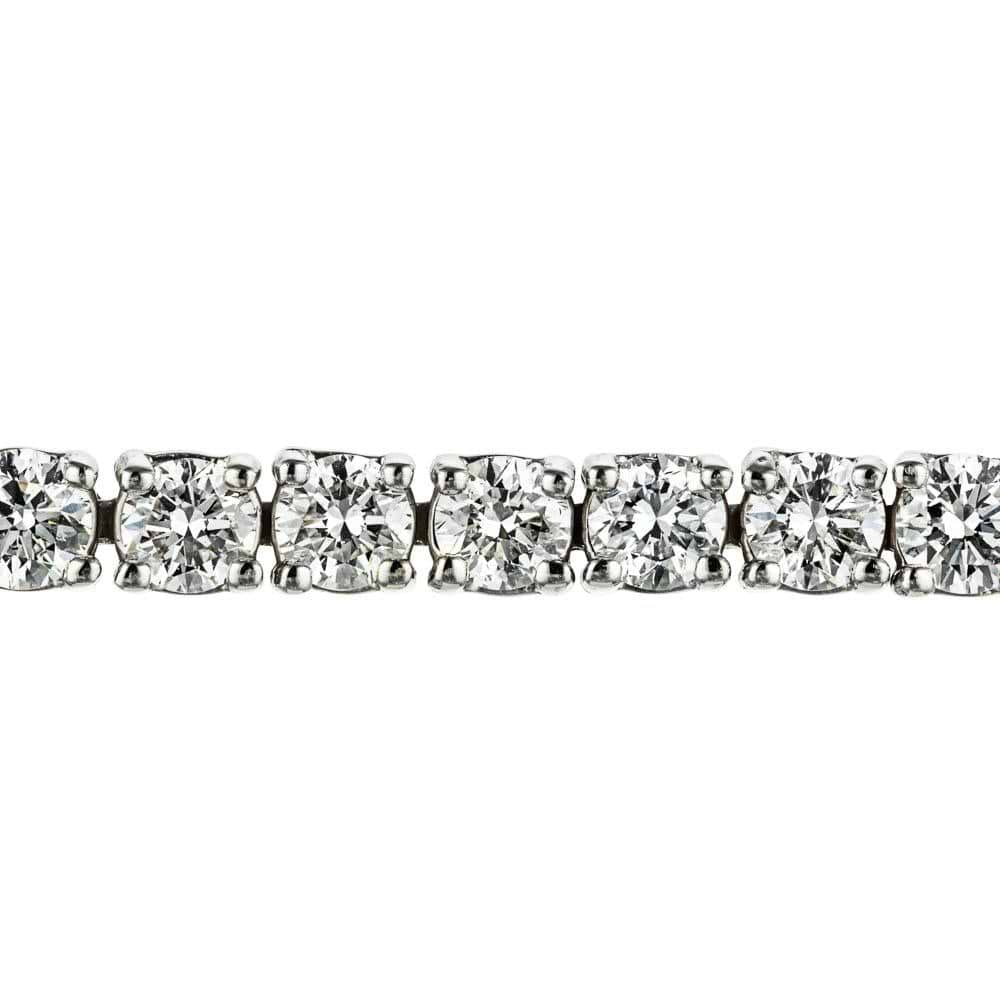 Lab-Grown Diamond Tennis Bracelet in 14K white gold | tennis bracelet lab grown diamonds gold