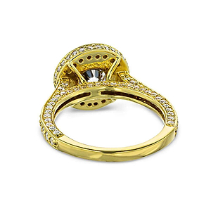  diamond hybrid accented engagement ring