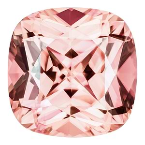 MD Fixed Cushion Cut Pendant 0.86ct (5mm) - Champagne Sapphire