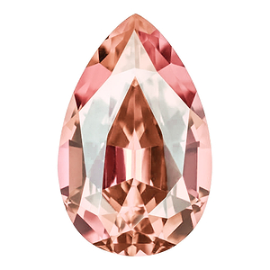 MD Fixed Pear Cut Side Stones 0.26ct x 2 (5x3mm) - Champagne Sapphire