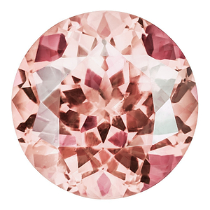 MD Fixed Round Cut Earrings 0.35ct x 2 (4mm) - Champagne Sapphire