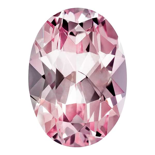 MD Fixed Oval Cut Earrings 1.08ct x 2 (7x5mm) - Pink Champagne Sapphire