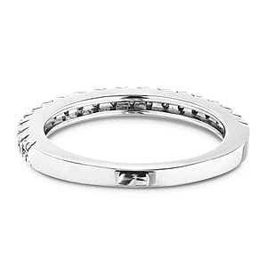  matching wedding band Diamond accented wedding band in recycled 14K white gold made to fit the Novu Engagement Ring