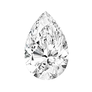 MD Fixed Pear Cut Side Stones 1.0ct x 2 (8x5mm) - Diamond Hybrid