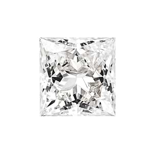 MD Fixed Princess Cut Side Stones 0.35ct x 2 (4mm) - Diamond Hybrid