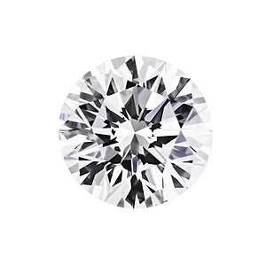 MD Fixed Round Cut Earrings 0.5ct x 2 (5mm) - Diamond Hybrid