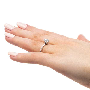Moissanite - Willow Engagement Ring