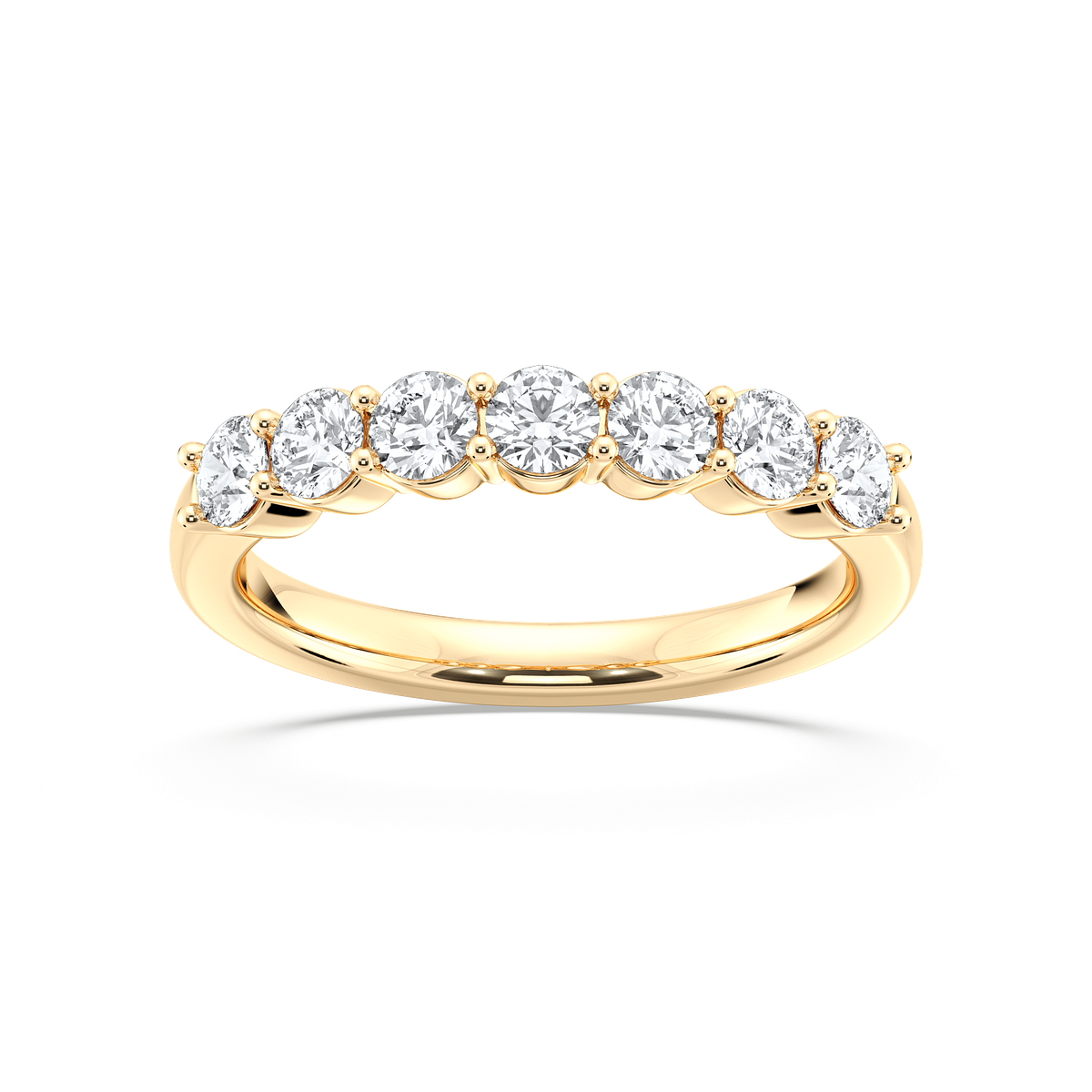 Classic Seven Stone Diamond Band