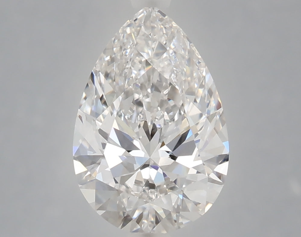 2.49 Carat Pear Shaped, Ideal Cut, E Color, VVS2 Clarity, IGI Certified Lab Grown Diamond