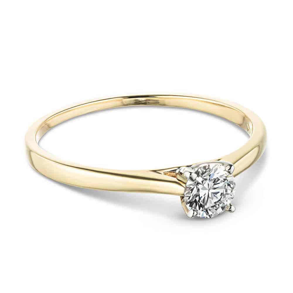 Dior Solitaire Stackable Ring Set