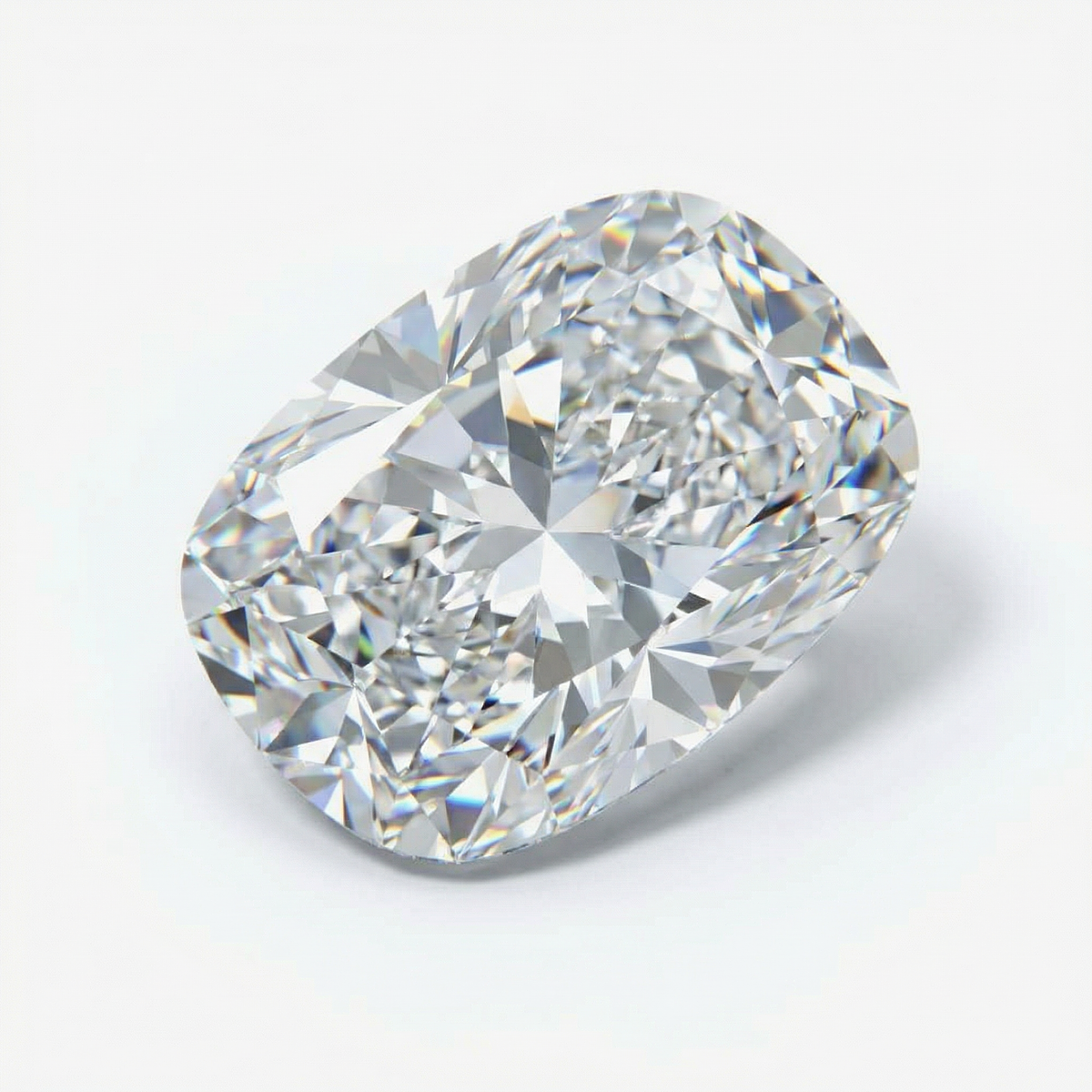 MD Fixed Elongated Cushion Cut Center Stone 6.0ct - Lab Grown Diamond - D-VVS2