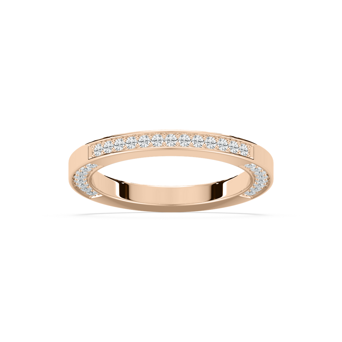 Emile Stackable Band in Rose Gold