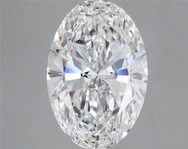 5.71 Carat Oval Shaped, Excellent Cut, E Color, VS1 Clarity, IGI Certified Lab Grown Diamond