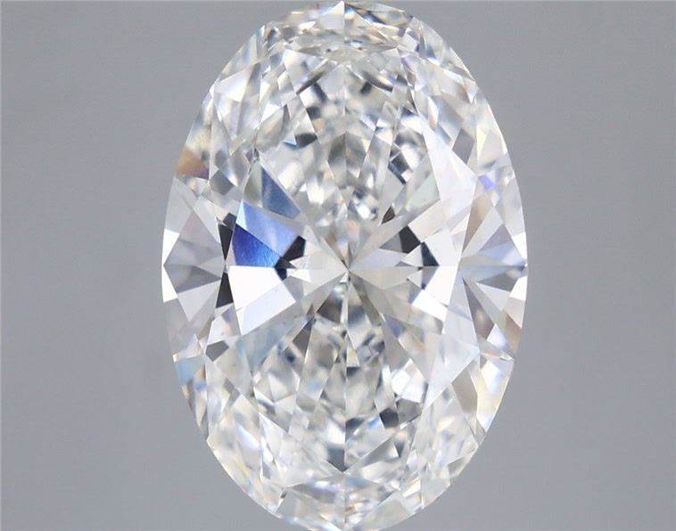 5.71 Carat Oval Shaped, Excellent Cut, E Color, VVS2 Clarity, IGI Certified Lab Grown Diamond